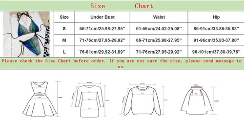 Vista 3 de JUNGE Bikini Sets for Women Two Piece High Waisted Mesh V Neck Bikini Set Summer Outfits Swimsuits Strappy Bathing Suits