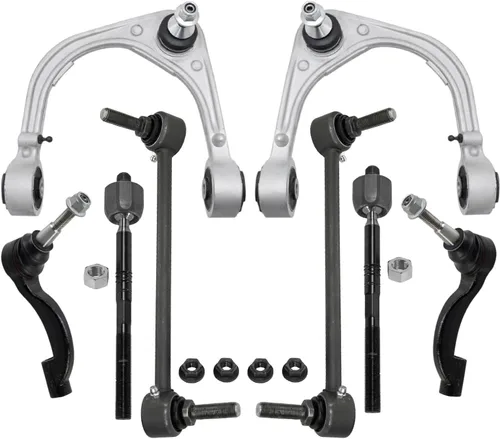 Vista 12 de Detroit Axle - Kit de brazos de control de extremo de 8 piezas para Toyota 2001-2003 Highlander 2002-2003 Camry Lexus ES300, 2 conjuntos de brazos