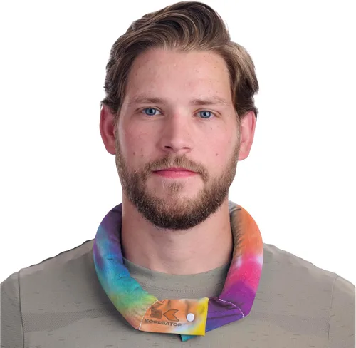 Vista 19 de KOOLGATOR - Banda enfriadora reutilizable para cuello por evaporación, alivio duradero para actividades en clima cálido, deportes y trabajo al aire
