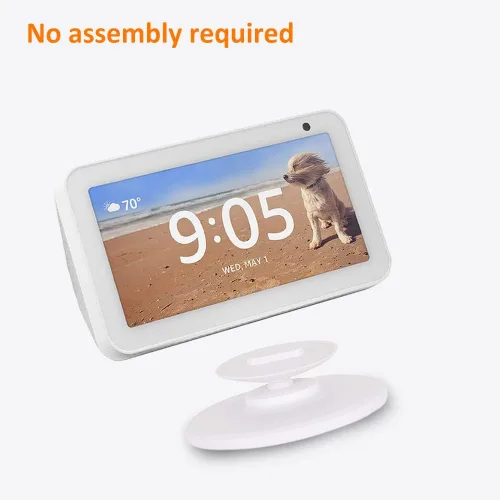 Vista 7 de AutoSonic Soporte compatible con Amazon Echo Show 5 (1ª generación y 2ª generación) Diseño ajustable para mejorar el ángulo de visión Magnético