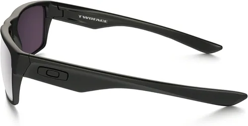 Vista 4 de Gafas de sol Oakley Twoface Covert negro mate con lente polarizada Prizm Daily pegatina