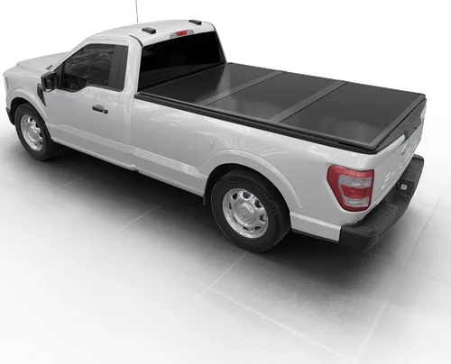 Vista 15 de Toptiny - Cubierta de cama de camioneta plegable de perfil bajo, se adapta a Ford F-150 2004-2014 de 5'5" de largo (66")