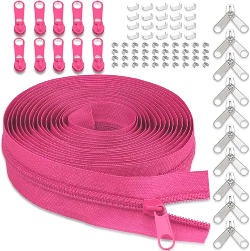 Vista 9 de Cinta de cremallera de nailon #3 para coser: YZSFIRM 10 yardas negras por The Yard Cremalleras de bobina de nailon para costura DIY y manualidades