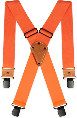 Vista 10 de Dickies Tirantes de fuerza industrial para hombre - Soporte de clip resistente
