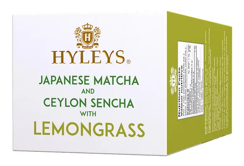 Vista 3 de Hyleys Bolsas de té Matcha con citronela, 25 bolsas de té (té verde japonés puro matcha wellness)