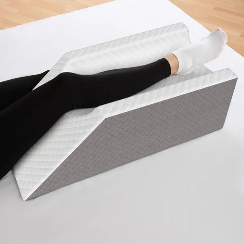 Vista 8 de Kölbs - Almohada doble de elevación de piernas Almohada para después de cirugía Elegante funda de jacquard chic