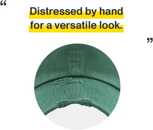 Vista 5 de KBETHOS - Gorra de béisbol ajustable de algodón desgastado vintage para papá, estilo polo, camionero, unisex