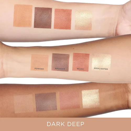 Vista 4 de PÜR Beauty - Paleta facial 4 en 1 de polvos para perfeccionar la piel
