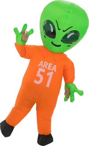 Vista 3 de Disfraces de fiesta inflables, disfraz inflable para adultos, disfraz de alienígena inflable, disfraces de Halloween para hombresmujeres