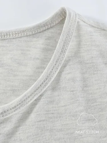 Vista 4 de HETHCODE Camiseta deportiva Henley de manga corta y larga para hombre, diseño clásico y cómodo, suave, ajuste regular, para deportes