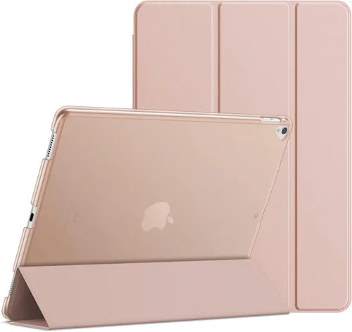 Vista 13 de JETech Funda para iPad Pro de 12.9 pulgadas (1ª y 2ª generación, modelos 2015 y 2017), activación/suspensión automática (negro)