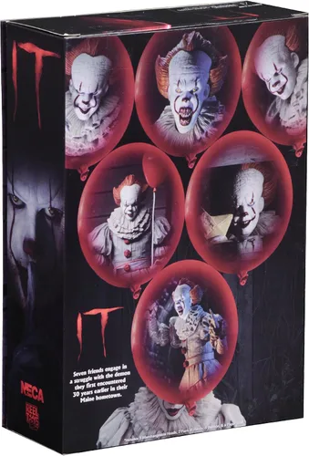 Vista 3 de NECA - IT - Figura de acción a escala de 7" - Ultimate Pennywise (2017)