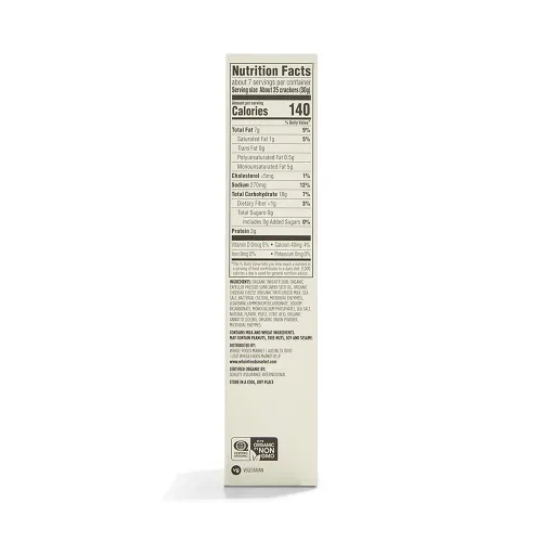Vista 2 de 365 por Whole Foods Market, Cuadrados de Queso Cheddar Orgánico, 7 onzas (198 g)