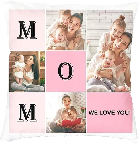 Vista 12 de EAQ Funda de almohada personalizada con imagen personalizada con su propio texto/imagen/logotipo