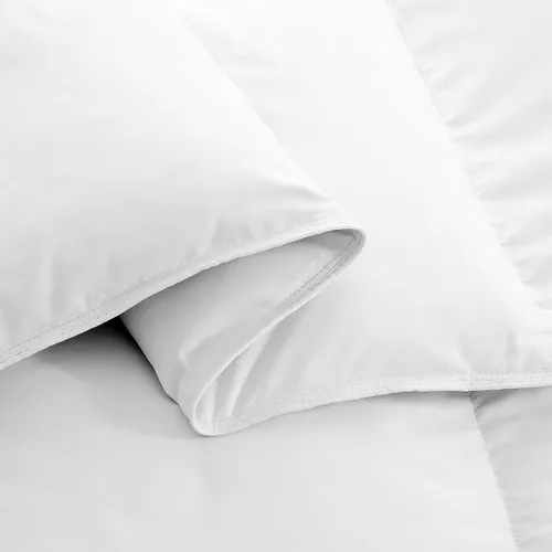 Vista 4 de Firefly - Edredón de plumón de ganso blanco y plumas blancas para todas las estaciones, funda 100 % algodón, certificado estándar responsable