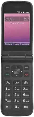 Vista 3 de Orbic Journey V Verizon Postpaid 0.14 oz LTE 8GB Flip Phone - Negro (renovado)