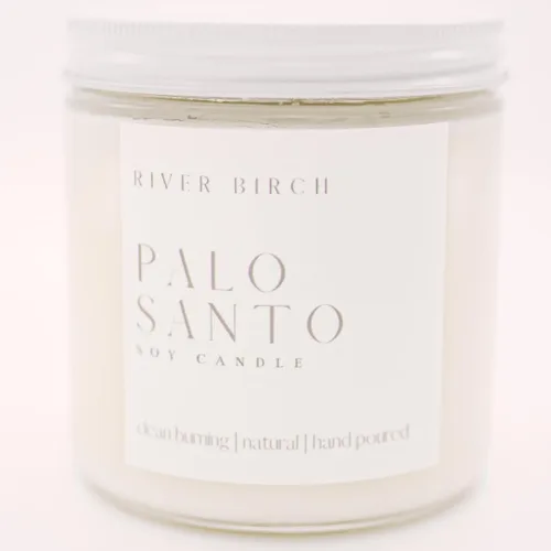 Vista 33 de River Birch Candles - Vela perfumada de almendra y miel Velas en tarro de ámbar de soja de primera calidad, totalmente naturales, no tóxicas, 8.5