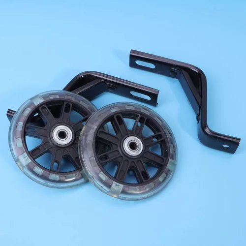 Vista 2 de BESPORTBLE 2pcs Bicicletas Ruedas de Entrenamiento de Bicicleta Más Fuerte Estabilizadores Profesionales Kit Montado para Niños Bicicleta