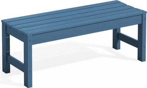 Vista 11 de SERWALL 2-Person Backless Outdoor Bench 56 Inches, Aruba