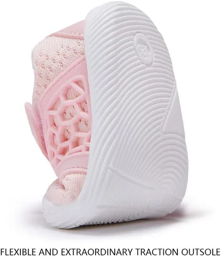 Vista 3 de BMCiTYBM Zapatos para bebé niño y niña de malla transpirable ligeros antideslizantes para primeros caminos 6 9 12 18 24 meses