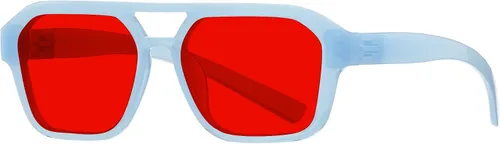 Vista 10 de Eyekepper Gafas de luz azul para hombre y mujer, paquete de 6 lentes Pilot