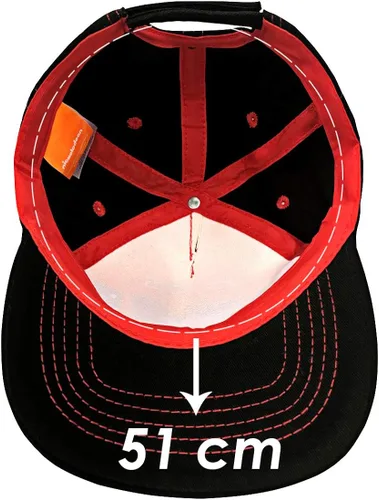Vista 7 de Nickelodeon Blaze and The Monster Machines - Gorra de béisbol ajustable de algodón 5 paneles color rojo