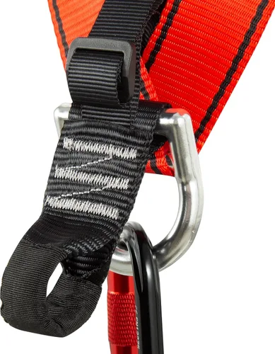 Vista 6 de Zeluga Arnés de seguridad de cuerpo completo de alta resistencia 15-330, protección contra caídas, arnés de techo, cinturón de seguridad