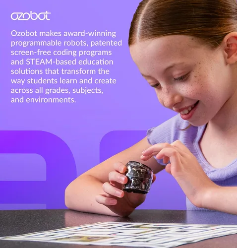 Vista 3 de Ozobot Ari 18 Bot Classroom Kit Edades 8-14 Codificación STEM para escuelas