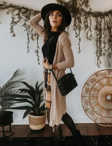 Vista 5 de Watashi Minifalda a cuadros para mujer, de cintura alta, entallada, de lana, acampanada, para otoño