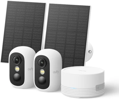 Vista 12 de eufy Security eufyCam C35 - Kit de 4 cámaras, cámara inalámbrica para Negro