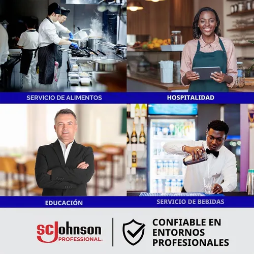 Vista 11 de SC Johnson Professional Fantastik - Desinfectante desinfectante sin