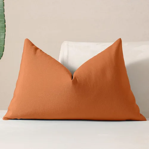 Vista 54 de vctops Fundas de almohada decorativas a cuadros azules de 12 x 20 pulgadas, funda de cojín lumbar de guingán para sofá, dormitorio