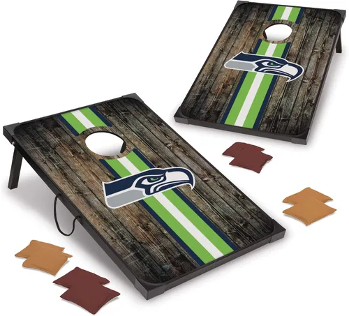 Vista 24 de Wild Sports - Set Deluxe para Jugar Cornhole con Tablero de MDF de 2 x 3 Pies - Incluye Esquinas y Delantales