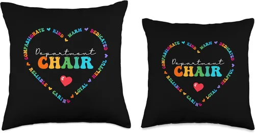 Vista 3 de Funny Department Chair Back To School Gifts Bonita almohada para silla de departamento, semana de agradecimiento para el regreso a clases, 16 x 16
