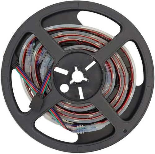 Vista 9 de NYC Acoustics Tira de luz LED RGB USB para retroiluminar tu televisor/monitor + control remoto