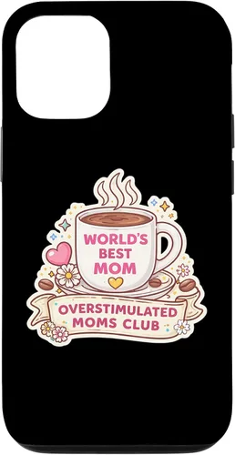 Vista 28 de Overstimulated Moms Club Funny Mother's Day Mama Mum Momma Case for iPhone 17
