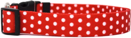 Vista 33 de Collar de diseño amarillo estándar para perro, pequeño, s, Marrón Lunares de Navidad