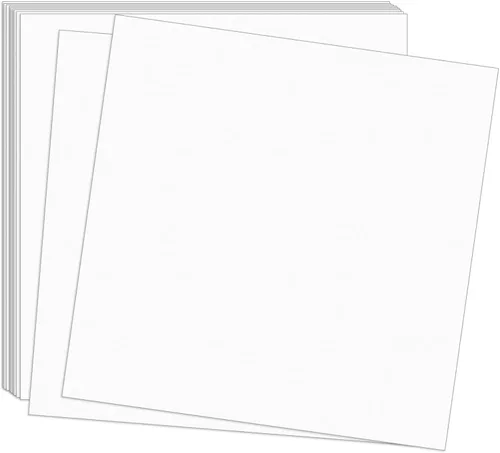 Vista 9 de Cartulina blanca de 4 x 6 pulgadas, paquete de 50 tarjetas de índice de peso pesado de 110 libras/300 GSM, papel grueso para postales, invitaciones