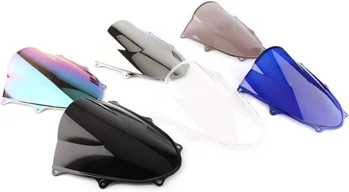 Vista 5 de FSFY parabrisas de motocicleta Winds n Deflector Spoiler Shield para Suzuki GSXR 1000 K17 2017 2018, transparente