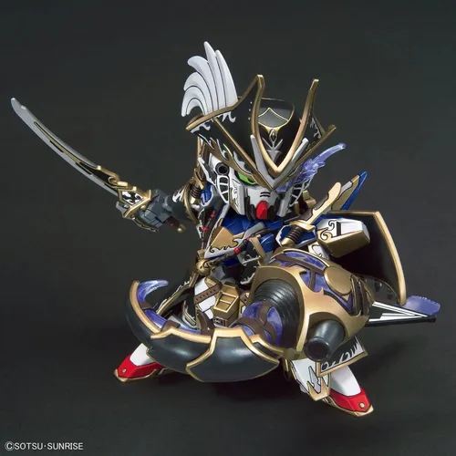 Vista 5 de Bandai Hobby SD Gundam World Heroes - #04 Benjamin V2 Gundam, kit de modelo Bandai Spirits
