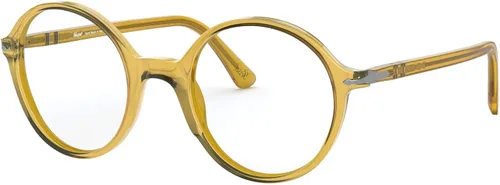 Vista 2 de Persol PO3249V - Marcos redondos para gafas graduadas, Negro (blackDemo Lens)