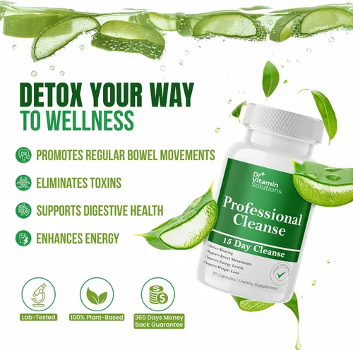 Vista 4 de DR VITAMIN SOLUTIONS Limpieza de 15 días y GLP-1 Probiotic Support Gut Reset Duo