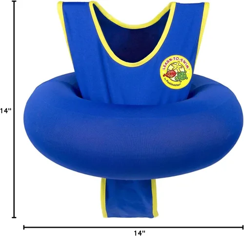 Vista 6 de Poolmaster Flotadores para aprender a nadar para pequeños nadadores, ayuda para entrenamiento