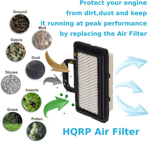 Vista 5 de HQRP Kit de filtros compatible con John Deere 125 135 145 LA135 LA120 LA130 LA135 LA140 LA145 LA150 LA155 X130R X140 X155R X165 155C 190C D130 D144