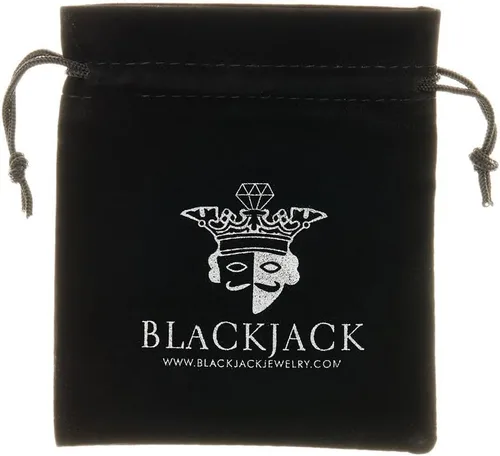 Vista 5 de Pulsera de eslabones Franco de acero inoxidable con cuentas de piedras preciosas genuinas