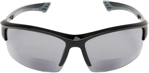 Vista 2 de Readers.com Reading Sunglasses: The Roster Bifocal Reading Sunglasses rectangle Style for Men and Women