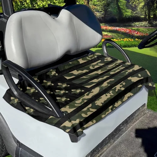 Vista 19 de Fundas de asiento de carrito de golf, toalla de manta de asiento de carrito de golf, cubierta de asiento de carrito de golf para asientos de 2