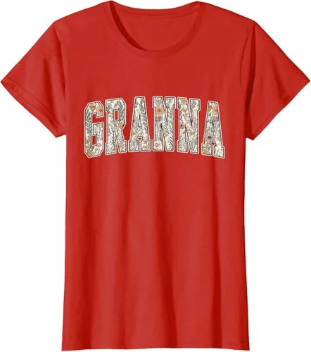 Vista 60 de Granna - Camiseta retro para el día de la madre Negro
