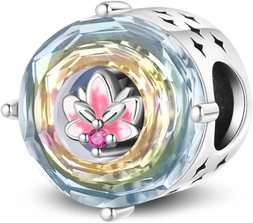 Vista 105 de KUNSIR Los abalorios se adaptan a pulseras Pandora para mujer, plata de ley 925, cuentas colgantes de joyería para niñas, dijes de feliz cumpleaños