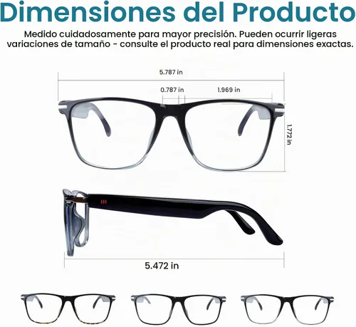 Vista 7 de Lentes inteligentes Bluetooth con altavoces, lentes de sol fotocromáticos Negro